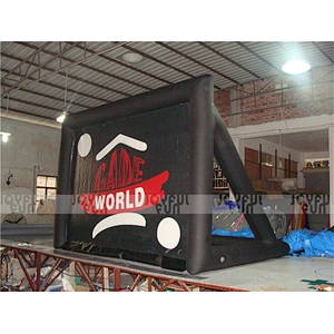 Cheap Price Big Size Inflatable Soccer Frame for Shooting Game