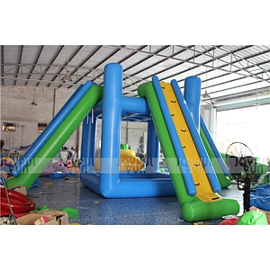 Used Commercial Inflatable Water Island Outdoor Floating Inflatable Water Island for Sale