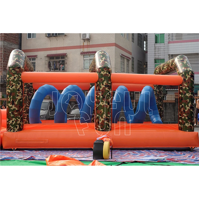 Customized Outdoor Inflatable Obstacle Commercial Adult Inflatable Obstacle Course for Sale