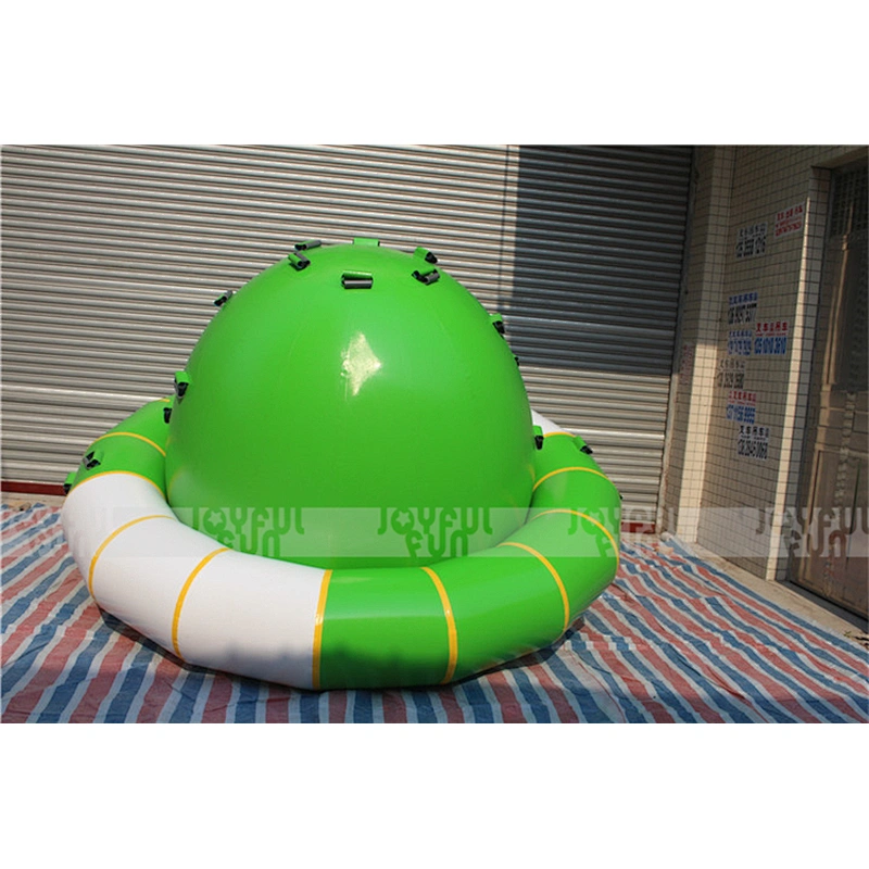 Customized UFO inflatable water floating toys for sale