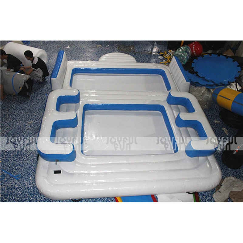 Hot selling inflatable water slide amusement park inflatable climbing part equipment for sale