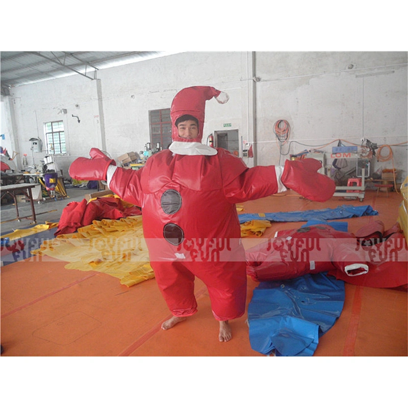 Christmas Theme Inflatable Boxing Santa Claus Sumo Suits