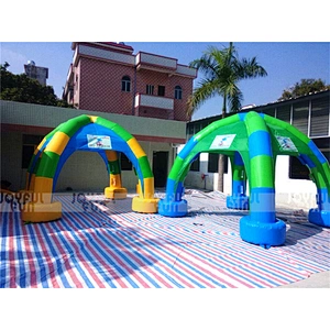 Hot Selling inflatable spider tent round top tent for outdoor advertising inflatable tent amusement park for events