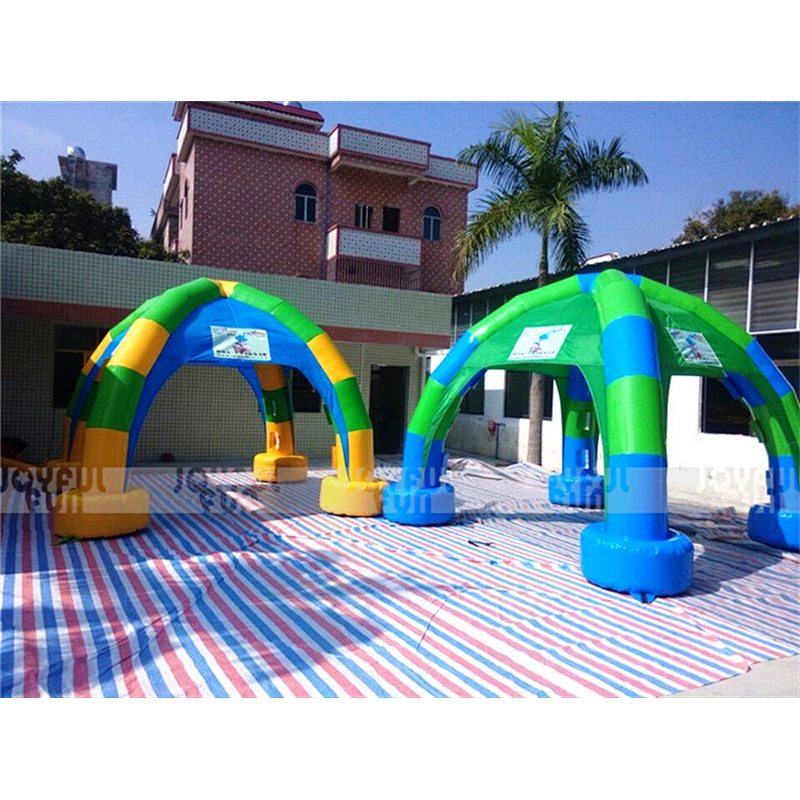 Hot Selling inflatable spider tent round top tent for outdoor advertising inflatable tent amusement park for events
