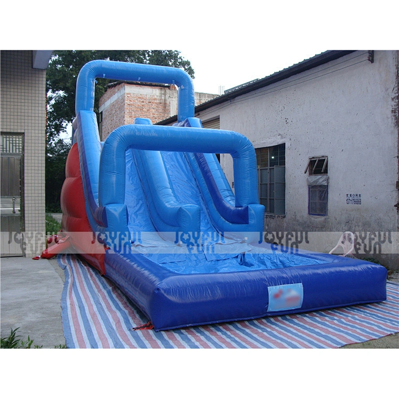 Factory price giant inflatable obstacle course challenge with pool crazy game for kids and adults