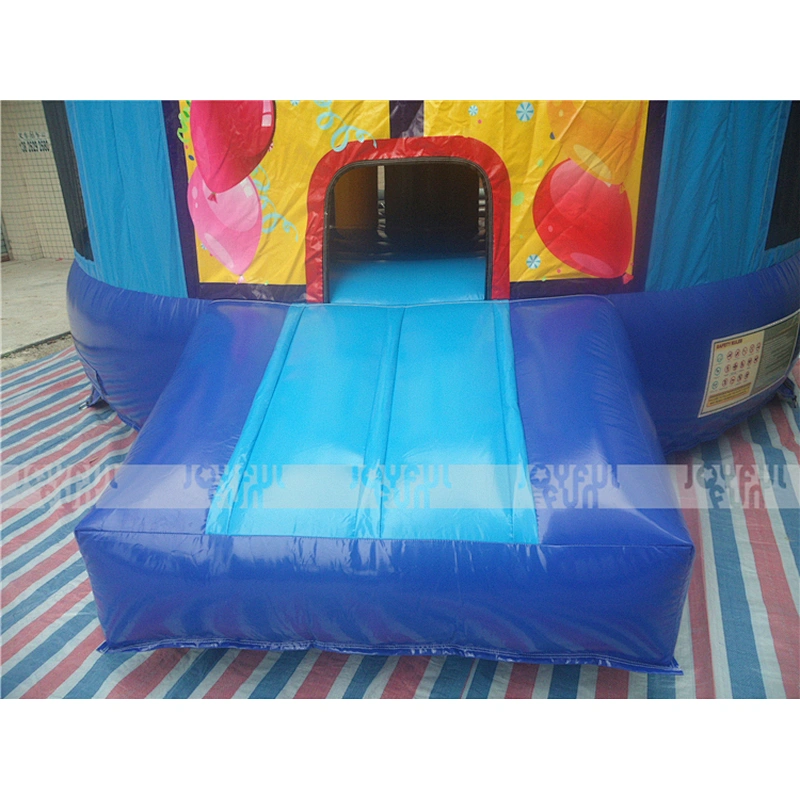 Factory price birthday cake bouncer inflatable jumping house for party