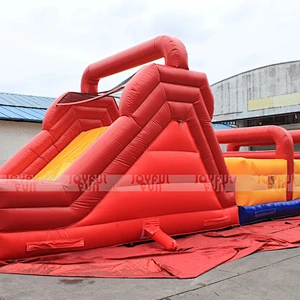 Hot Sale Customized Different Fashion 13*4*3.5m / ft Inflatable Obstacle
