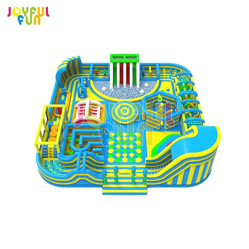 Professional OEM Customized Theme Park Commercial Indoor Outdoor Large Inflatable Park