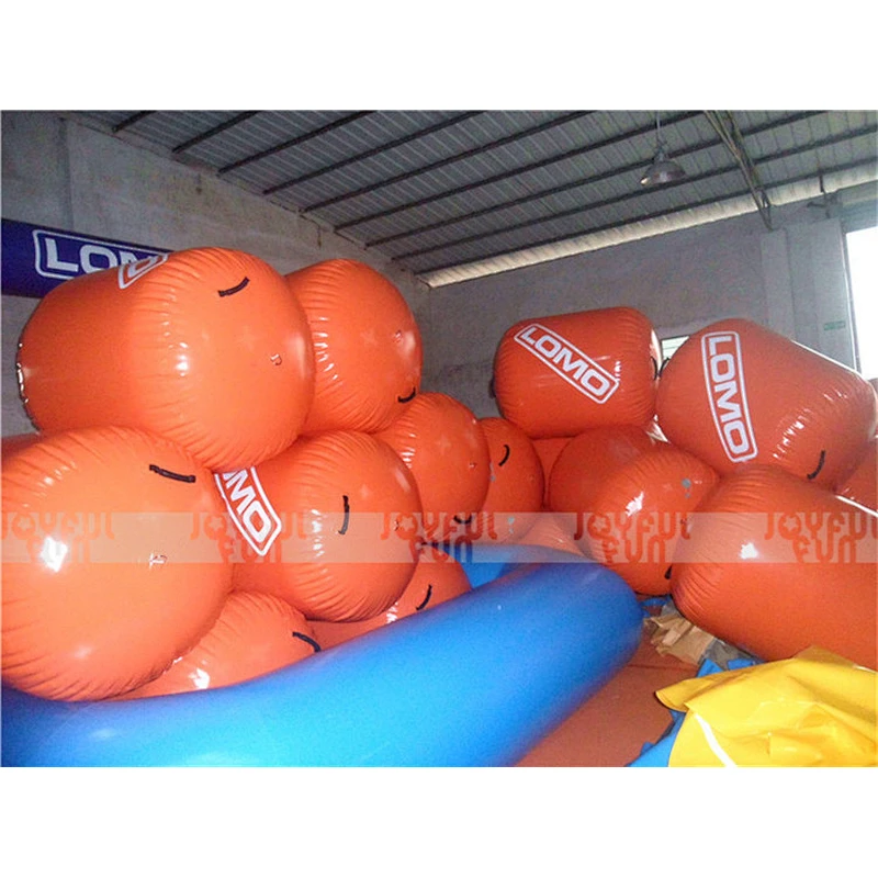 Factory price inflatable paint ball obstacle for sale