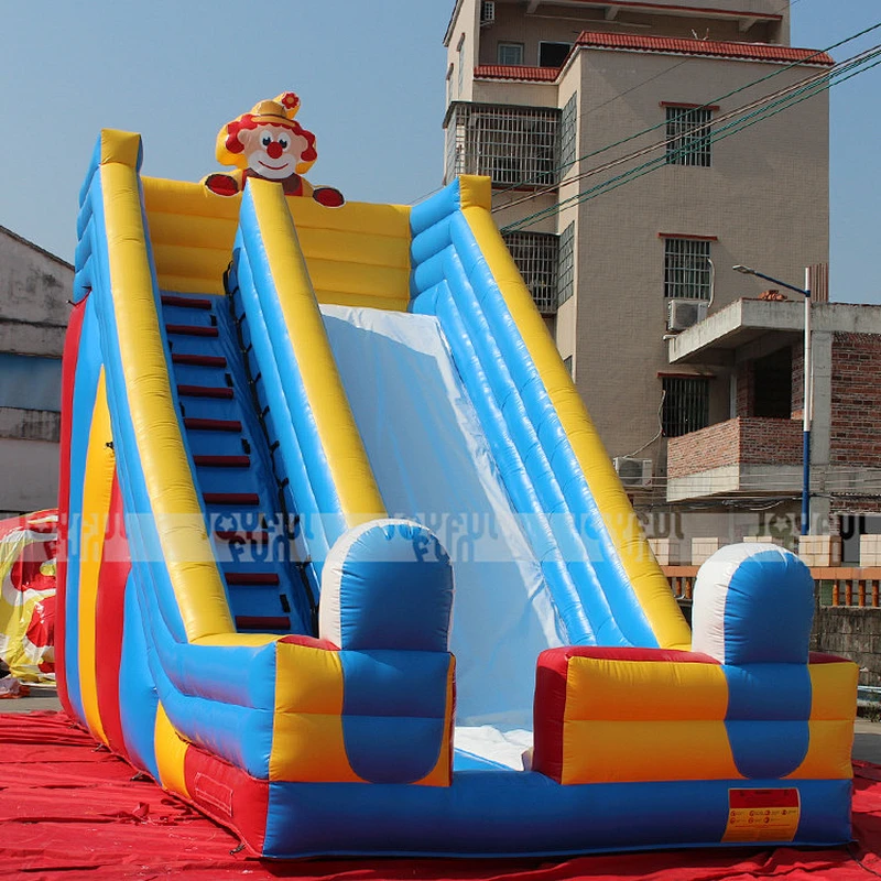 Hot Sale Factory Price New Style 8*4*6.9m / ft Outdoor Inflatable Slide