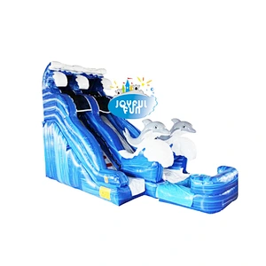 Hot sell customize cartoon theme inflatable slide inflatable toys inflatable slide for kids