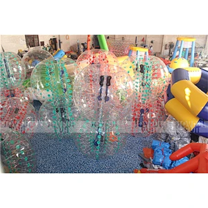 Trending hot products soccer bubble Inflatable Body body bumper ball