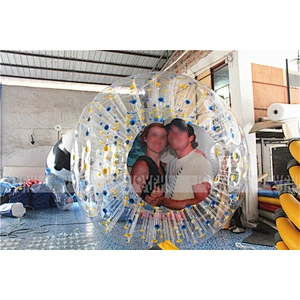 Outdoor inflatable human body sport game inflatable zorb ball for event