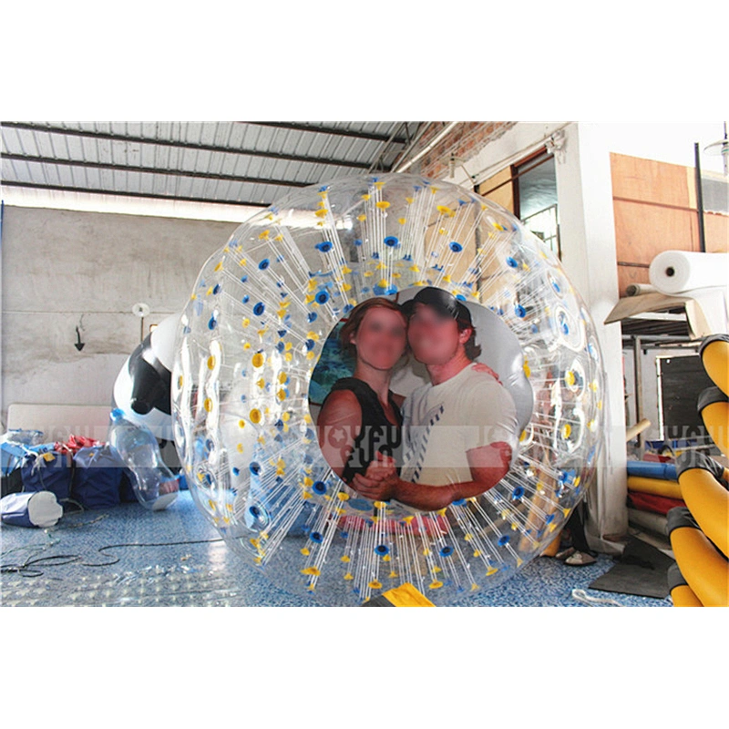 Outdoor inflatable human body sport game inflatable zorb ball for event