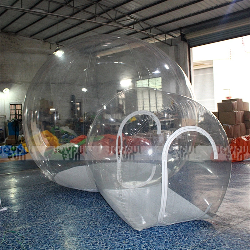 New Arrivals 2018 Customized design Inflatable clear PVC bubble ball dome tent toys for kids