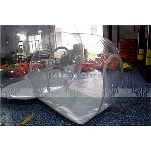 Tiny House Good Rating Party Outdoor Christmas Decor Transparent PVC Inflatable Tent for Sale
