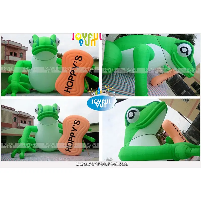 Ad use amusement park inflatable welding frog model ad outdoor for sale