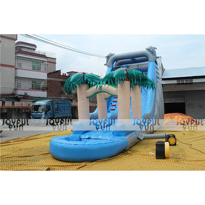 Commercial china giant inflatable wet slide inflatable popular slide inflatable water slide for sale