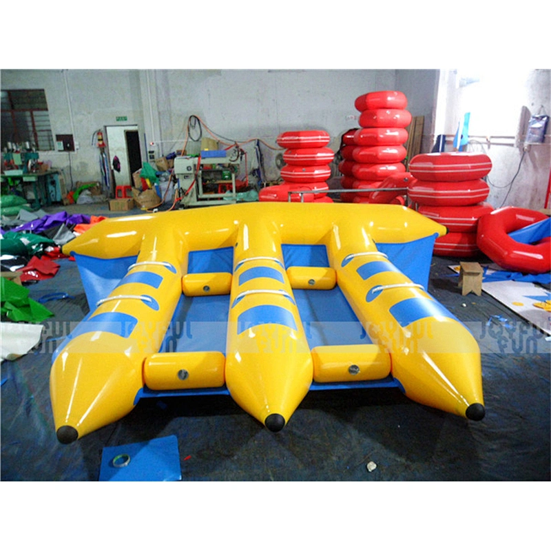 Popular water game inflatable fly fish tube towable inflatable banana boat