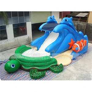 China factory animal design inflatable slide entertainment game for sale