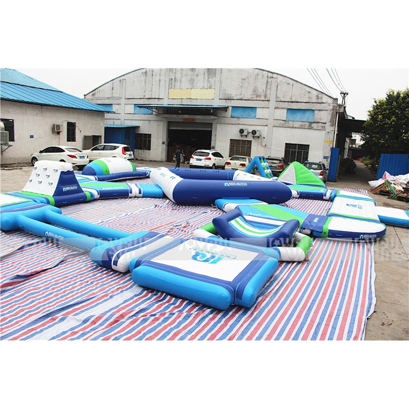 Funny Challenge Water Sport Outdoor Large Floating Inflatable Water Park for Adult