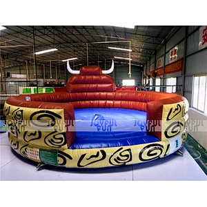 Factory price inflatable rodeo bulls funny ride game inflatable mechanical bull riding toys for adult