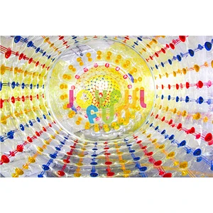 Excellent quality commercial hamster inflatable water walking roller colorful water roller for sale