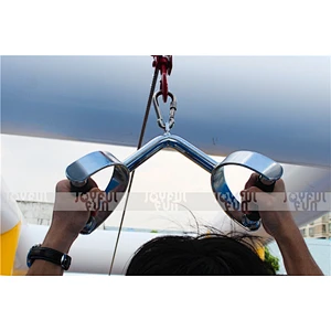 2020 Joyful Fun New Custom Water Sports Outdoor Large Airtight Inflatable Water Park Zip Line for Sale
