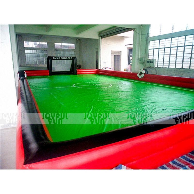 Factory indoor inflatable football field for sale, customized used inflatable sport equipment for baby