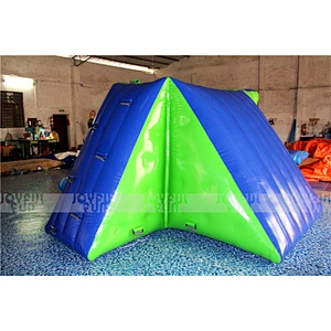 Hot selling top quality outdoor inflatable water iceberg slide entertainment equipment