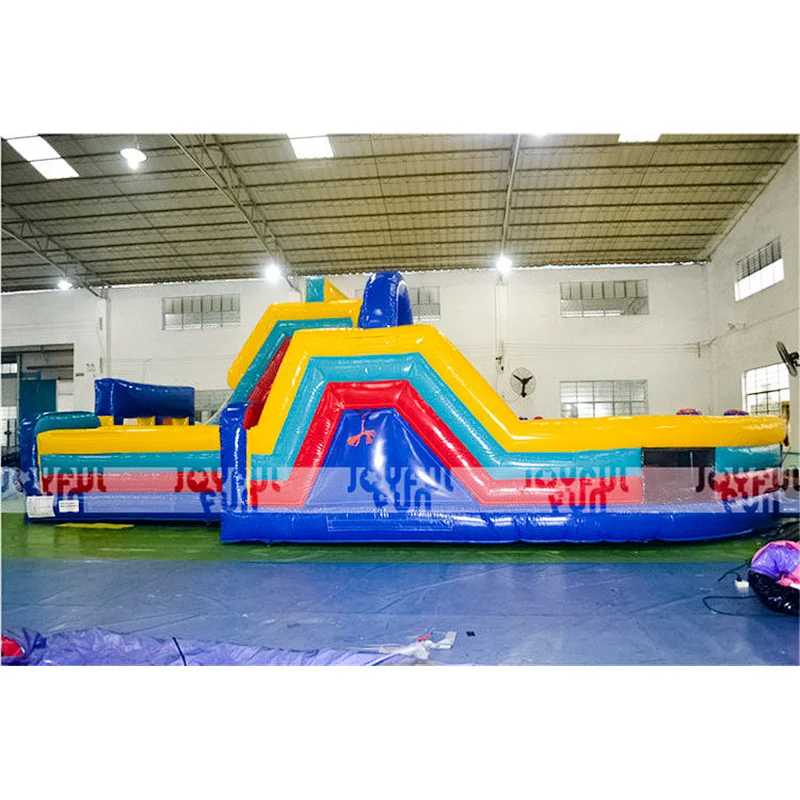 New design high quality outdoor inflatable obstacle course inflatable obstacle bouncing toys for kids