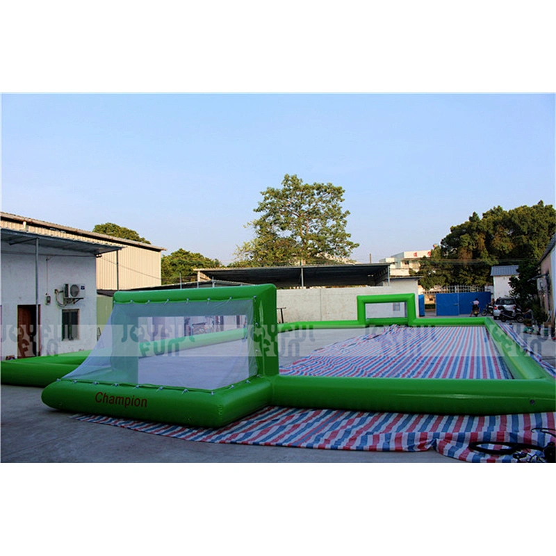 Good Custom Giant Inflatable Water Soccer Field Inflatable Football Foam Pit with Factory Price