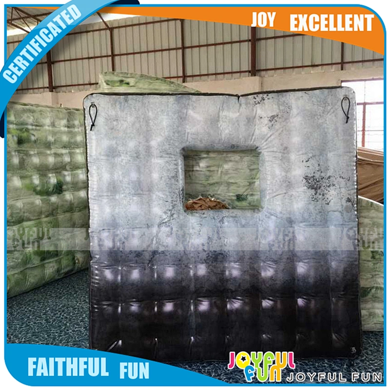 Hot sale inflatable  paintball obstacle  bunker wall for sale