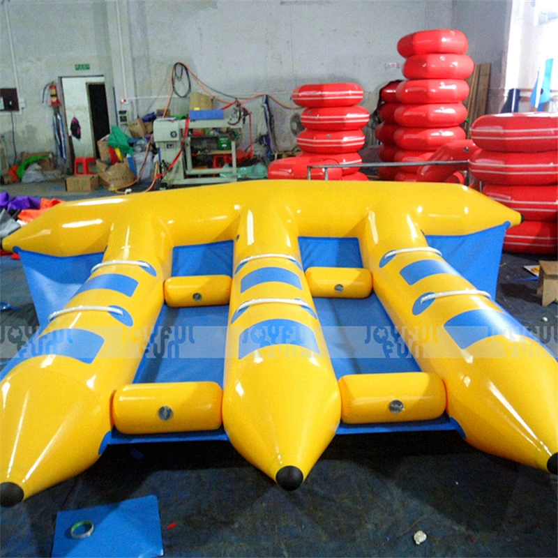 Popular water game inflatable fly fish tube towable inflatable banana boat