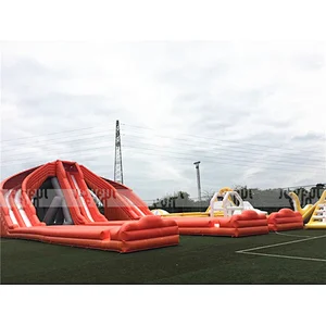 6-lane Exciting Supper Giant Large Big Hippo Inflatable Water Slide for Sale