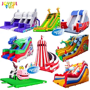 Wholesale Amusement Park Used Commercial Outdoor Big Inflatable Dry Slide for Adults