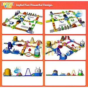 New design 69m big inflatable floating water park large inflatable water park aqua park for sale