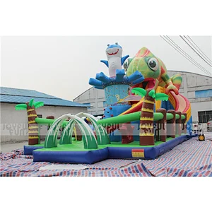 Amusement Park Playground Used Commercial Large Inflatable Playground in Playground