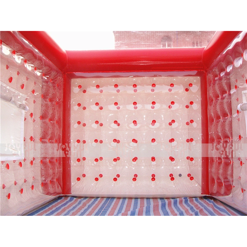 Fashionable new design square transparent tent inflatable tent for sale