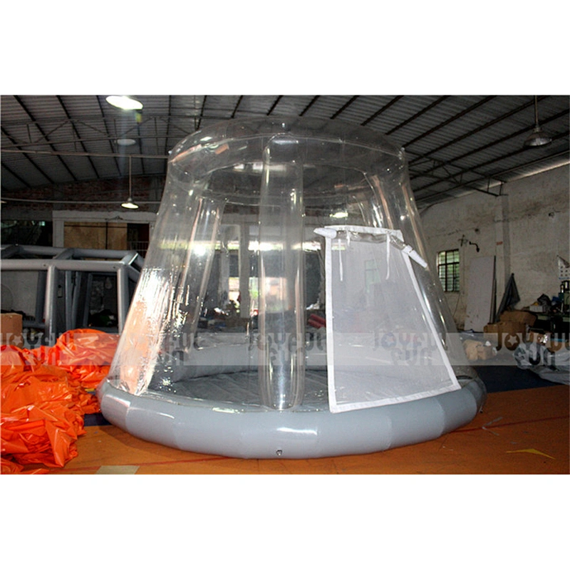 High quality outdoor camping transparent clear lawn inflatable globe tent for party or events