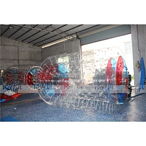 China factory price inflatable walking roller toy inflatable wheel game inflatable for sale
