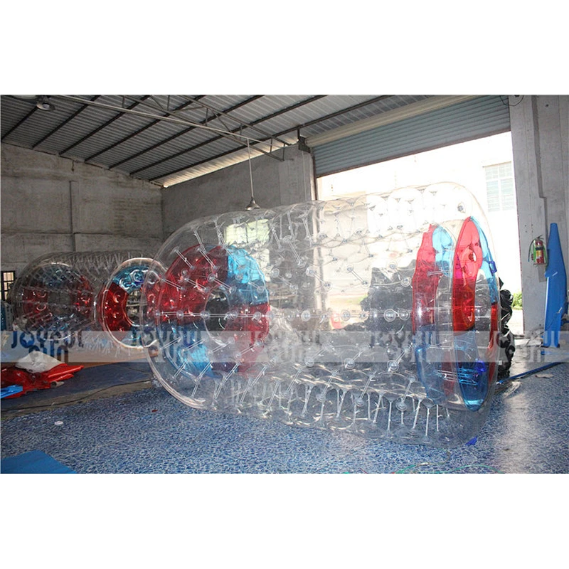 China factory price inflatable walking roller toy inflatable wheel game inflatable for sale