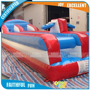 Inflatable Sport Game Inflatable Bungee Run Equipment with Shooting Basket