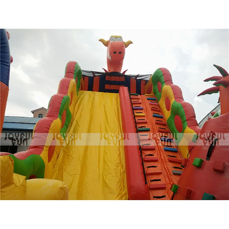 Giant Popular new design inflatable playground funny game inflatable outdoor and indoor playground entertainment park for sale