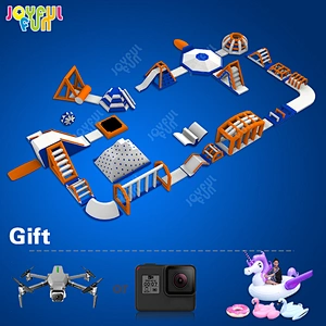 Joyful Fun 2021 Customized Adventure Park Big Outdoor Inflatable Floating Water Park