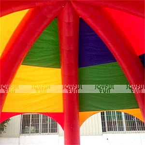 Outdoor colorful inflatable tent for sale