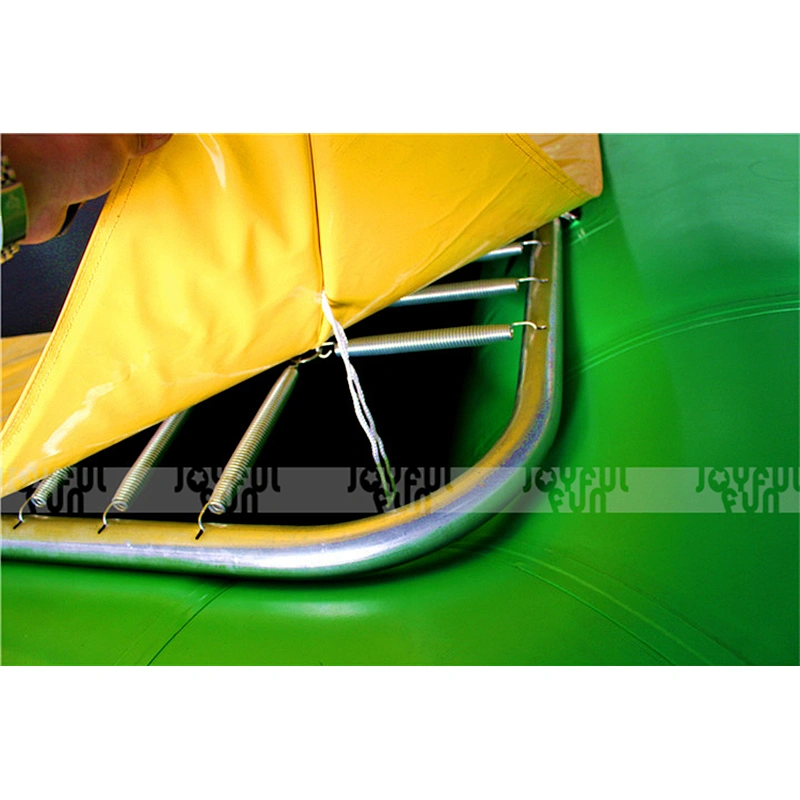 Customized rectangular inflatable  water trampoline for sale