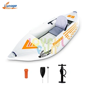 JOYFUL FUN wholesale customized portable inflatable finshing kayak