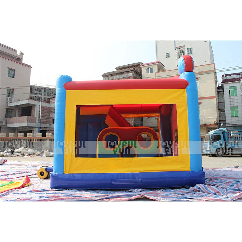 Inflatable cartoon jump bouncy castle house inflatable combo for amusement park