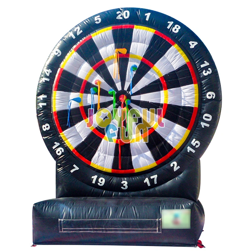 Used inflatable soccer or darts target toys equipment for sale